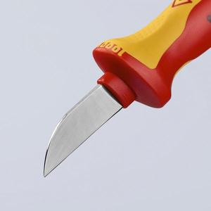 KNIPEX-Couteau à câble 98 52 Manche multi-composants isolant VDE-EAN 4003773035565 CABLE KNIVES - Product Image 1