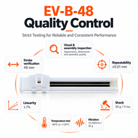 Capteur de déplacement linéaire EV-B-48 48 mm ±1% IP54 pour Novotechnik TLH/TL Gefran LT Sakae LP Variohm ELPM Penny+Giles SLS