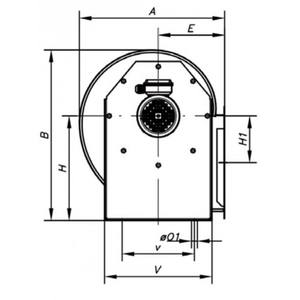 Ventiladores centrífugos trifásicos de media presión de entrada única SODECA para ahorro de energía y control del aire acondicionado - Product Image 3