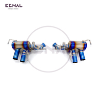 Système d'échappement Catback Valvetronic en alliage de titane de haute qualité Ecnal pour Ferrari GTC4 6.3L V12 2016
