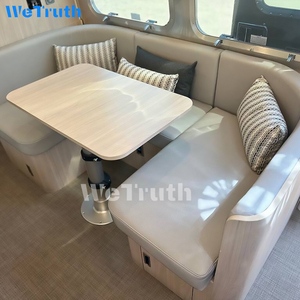 Remolques de Viaje de Aluminio 4x4 con Registro Legal, Remolque Pequeño para Camioneta con Tienda de Techo y Cocina con Baño - Product Image 6