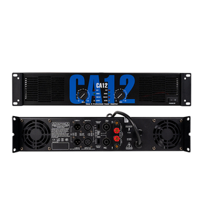 CA12 profesional 2U 8 ohmios 2*800W Clase H 2 canales HI-PASS/<span class=keywords><strong>LO</strong></span>-PASS line array altavoces amplificador de potencia - Product Image 1