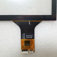 Pantalla Táctil Capacitiva Personalizada Bestar de 10.1 Pulgadas BSD101-51527, Interfaz I2C, 10 Puntos, Uso Industrial, IC GT928, Dureza 6H