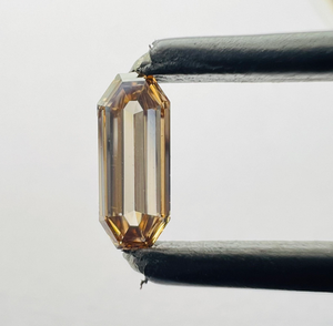 เพชรเม็ดเดี่ยวทรงสี่เหลี่ยมมรกตคุณภาพสูงที่เพาะเลี้ยงในห้องปฏิบัติการ สำหรับทำเครื่องประดับที่มีความเปล่งประกายสดใส เหมาะสำหรับแหวนและต่างหู - Product Image 2