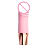 10-Frequenz G-Punkt Vibrator mit Nippel- und Klitoris-Stimulation für Erwachsene