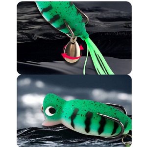 เหยื่อปลอม<span class=keywords><strong>กบ</strong></span><span class=keywords><strong>ยาง</strong></span>ซิลิโคนคุณภาพสูง ขนาด 10 ซม. แบบลอยน้ำ น้ำหนัก 9.5 กรัม สำหรับ<span class=keywords><strong>ตก</strong></span><span class=keywords><strong>ปลา</strong></span>ชะโดในน้ำจืด แม่น้ำ ลำธาร - Product Image 5