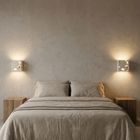 Lámpara de Pared LED de Terrazo Impermeable IP54, 6W, Blanco Cálido, Aplique de Pared para Exteriores, para Patio, Porche, Jardín, Baño, Hotel