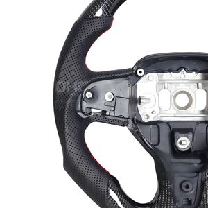 Volante <span class=keywords><strong>Challenger</strong></span> de Cuero NAPPA, Volante de Fibra de Carbono para <span class=keywords><strong>Dodge</strong></span> Charger, Compatible con <span class=keywords><strong>Challenger</strong></span> Charger 2015-2020 - Product Image 3