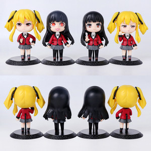 Figurine Anime Saotome Meari, modèle Abyss du jeu de hasard, jouet cadeau en PVC, 10 cm, version Q, figurine d'action Jabami Yumeko, poupée mignonne, 3 styles - Product Image 1