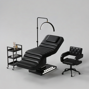 Luxury Spa Salon Electric Heating Massage Table Medical Podiatry Chair Treatment Esthetician Aesthetic Facial Lash Beauty Bed - Product Image 1