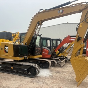 Excavadora usada Caterpillar CAT310, miniexcavadora de 10 toneladas, excavadora hidráulica sobre orugas para movimiento de tierras, máquina de construcción en oferta. - Product Image 3