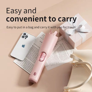 Fer à boucler électrique portable en céramique à ions négatifs avec écran LCD, styler anti-emmêlement ondulé et boucleur automatique - Product Image 5