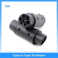 Adaptateur de prise EV de type 2 à type 1, adaptateur de chargeur EV