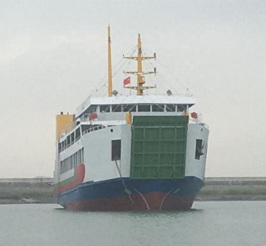 Navio de passageiros roro de 55m