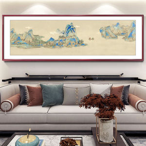 Venta Directa de Fábrica, Pintura Decorativa para Pared de Sala de Estar, Pintura LED Moderna y Sencilla con Paisaje para Pared de Fondo, 2026 - Product Image 5