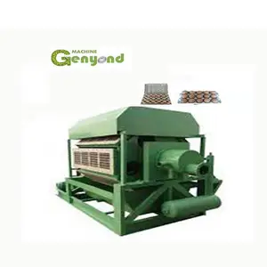 automatic factory sale waste paper recycling with drying system egg tray making machine