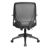 Kabel Chaise de bureau à bras fixe, design moderne, matériau en maille pour les visiteurs sans inclinaison arrière