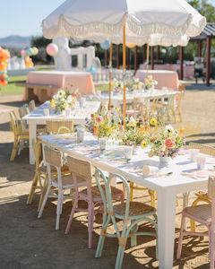 Handcrafted Modern Rattan <b>Kids</b> Party <b>Chair</b> | Natural Wicker Children's <b>Chair</b> Safety for Hotel Birthday Events Photoshoot Decor - Product Image 3