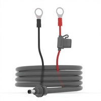 Câble Starlink Mini O Ring vers DC, câble d'alimentation directe de la batterie avec porte-fusible ATC/ATO, résistant aux intempéries (10FT/3m)