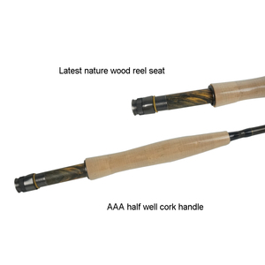 <span class=keywords><strong>Canne</strong></span> à Pêche à la <span class=keywords><strong>Mouche</strong></span> pour <span class=keywords><strong>Nymphe</strong></span> Européenne en Carbone Toray IM12 10'0'' 3-4wt (B02) - Product Image 3