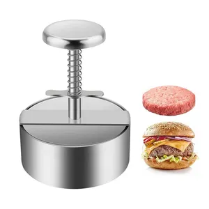 Bbq Tools Roestvrijstalen Hamburger Pers Vlees Steak Smash Burger Pers Burger Patty Maker Schimmel