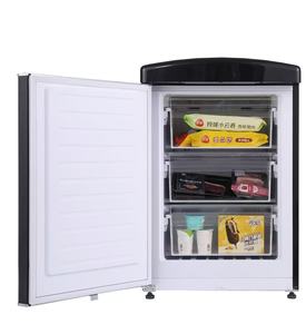Mini-réfrigérateur rétro MSF91WE-RE, électrique, portable, <span class=keywords><strong>vintage</strong></span>, une seule porte, sans givre, classe 2 en termes d'efficacité énergétique, en acier inoxydable, 91L, Royaume-Uni - Product Image 4