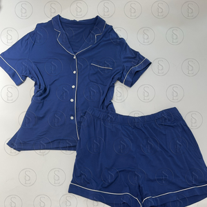 Pigiama di alta qualità per le donne in cotone modale di bambù morbido pigiama due pezzi pigiama Set carino da donna - Product Image 6