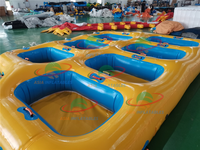 Aqua Sport 5 personnes, tube gonflable flottant, jeu de bateau donut tractable sur l'eau