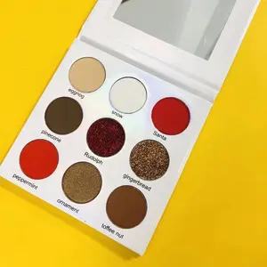 Tùy Chỉnh Eyeshadow Palette Nhãn Hiệu Riêng Tùy Chỉnh Logo Pallet Với Không Có Nhãn Eye Shadow