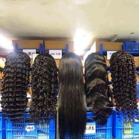Sans colle 180 densité cheveux humains dentelle avant perruque vague d'eau 13x4 13x6 pré plumé crépus bouclés HD pleine dentelle frontale perruque de cheveux humains