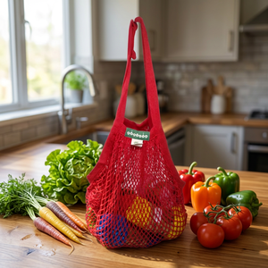 Sacs en filet à mailles fines en gros, sacs en filet réutilisables personnalisés pour l'emballage des produits d'épicerie - Product Image 1