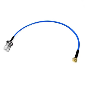 N loại nữ vách ngăn mcx góc phải 90 độ semiflexible. 086 rg405 0.141 rg402 ss405 tflex 405 ss402 Coax Pigtail - Product Image 2