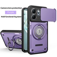 Coque de téléphone antichoc en gel de silicone 2-en-1 avec fenêtre transparente, compatible avec les modèles INFINIX SMART 9/HOT 50I, design uni