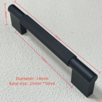 Poignée de Meuble en Alliage d'Aluminium de Haute Qualité, Style Nordique Minimaliste, Durable et Écologique pour Chambre, Hôtel, Cuisine et Commode