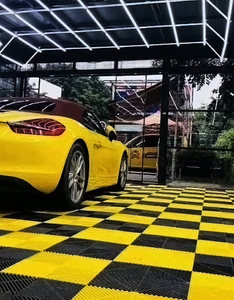 Vente à Chaud Tapis de <span class=keywords><strong>Garage</strong></span> Moderne en PVC Carreaux de Sol en Plastique Sol PP Antidérapant <span class=keywords><strong>pour</strong></span> Magasin de Lavage de <span class=keywords><strong>Voiture</strong></span> - Product Image 6