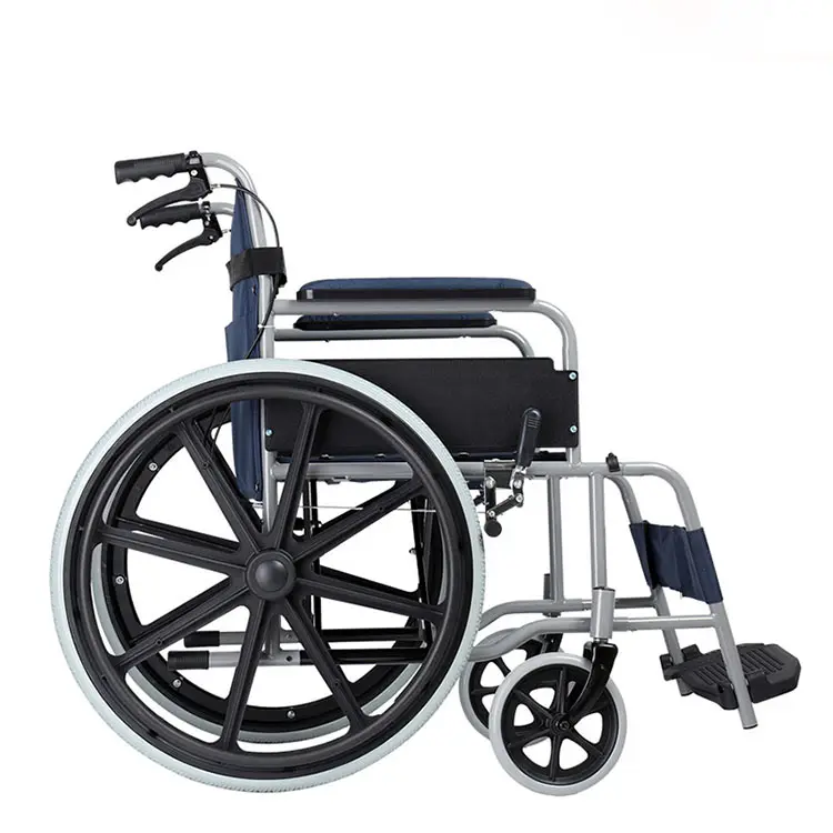 wholesale manual wheelchair second hand portable folding disabled elderly wheelchair used for sale