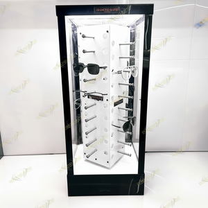 Acrylique noir et transparent meilleure qualité Optical Shop table top acrylique noir organisateur de table pour lunettes de soleil - Product Image 1