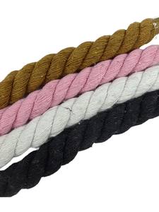 Lacets de Chaussures Tressés en Coton 100% Couleur Naturelle Personnalisés - Product Image 5