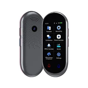 VORMOR Z8 New Arrival Online and Offline Customized Black Voice Translator Device 137 languages HD Touch Screen OEM&ODM