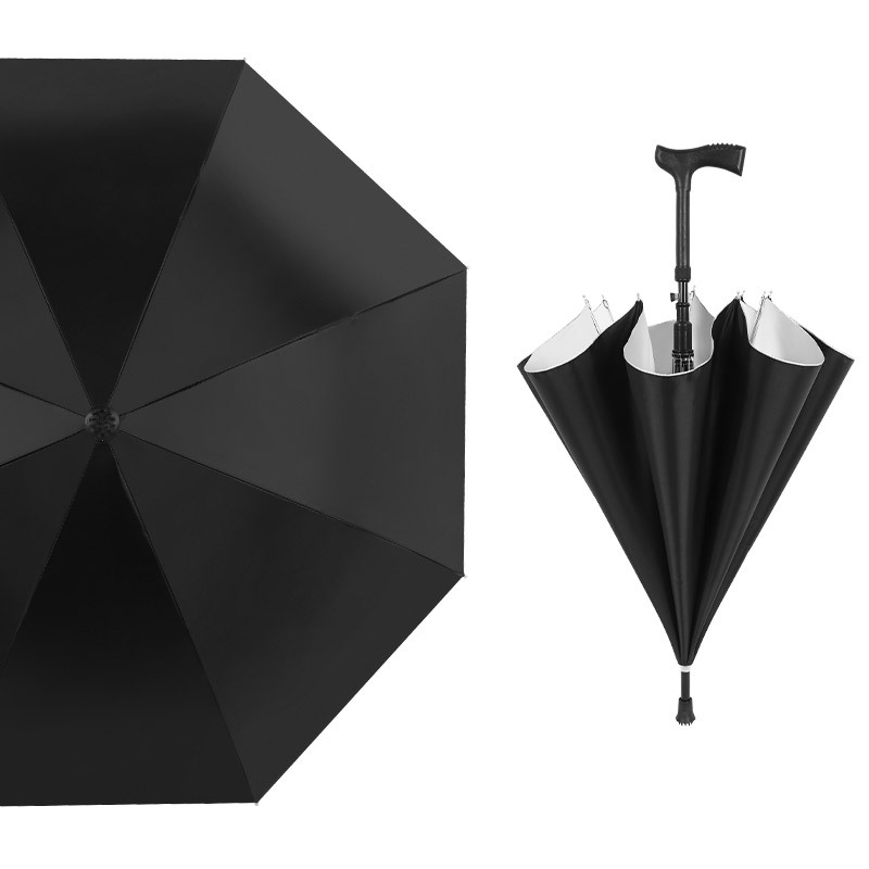 2023 прямой двухслойный ветрозащитный зонт для гольфа