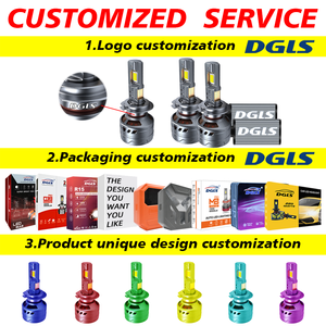 Công suất cao 400 Wát 40000 Wát AL38 Led Đèn Pha 9005 9006 9012 H1 đèn pha H4 H7 H11 Led Đèn Pha Bóng đèn HB3 HB4 cho xe - Product Image 6