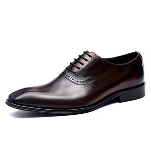 Nouvelles Chaussures Oxford en Cuir Monck Style Britannique 2026, Modèle Rétro à Bout Rond avec Broderie Brocart - Product Image 2
