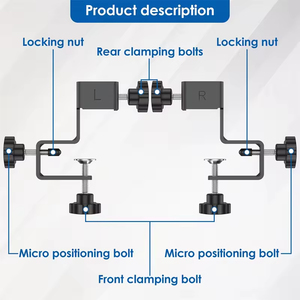 Abrazaderas de instalación para frentes de cajones, clips de fijación de acero para cajones, plantilla resistente para herrajes de gabinetes, herramienta de abrazadera para cajones y gabinetes de carpintería - Product Image 2