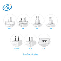 Adaptateur de chargeur de téléphone portable 30W Type C USB PD Charge rapide 3.0 pour iPhone Android Fonction SCP Matériau GAN