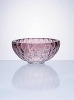 Bol de rangement en verre ambré gaufré pour entrée, coupelle décorative pour clés et bijoux, idéal pour la décoration de table à la maison