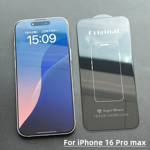 <span class=keywords><strong>Protection</strong></span> d'écran en verre trempé ultra-fin AF Edge pour <span class=keywords><strong>iPhone</strong></span> 16 Pro Max, bord fin, écran d'origine, fabriqué en usine 200C - Product Image 6