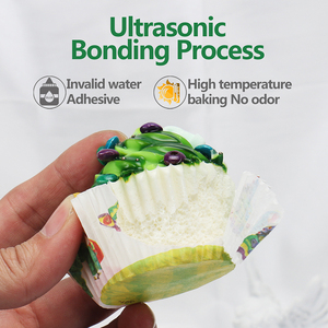 Nhà máy tùy chỉnh in cấp thực phẩm Lò nướng-An toàn <span class=keywords><strong>cupcake</strong></span> lót Baking bánh trường hợp - Product Image 5