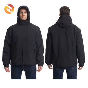 <span class=keywords><strong>Chaqueta</strong></span> Softshell ligera para hombre para invierno deportes al aire libre logotipo personalizado a prueba de puñaladas a prueba de viento bicicleta forro polar corto - Product Image 2