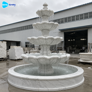 <span class=keywords><strong>Fontaine</strong></span> d'eau à plusieurs niveaux <span class=keywords><strong>en</strong></span> marbre naturel, fabriquée directement <span class=keywords><strong>en</strong></span> usine, sculptée à la main, <span class=keywords><strong>pour</strong></span> la décoration de villas, jardins, hôtels, cours et paysages. - Product Image 4