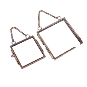 Suporte para Exibição de Exemplares em Vidro e Metal, Porta-Retratos <span class=keywords><strong>DIY</strong></span> para Plantas e Flores - Product Image 2
